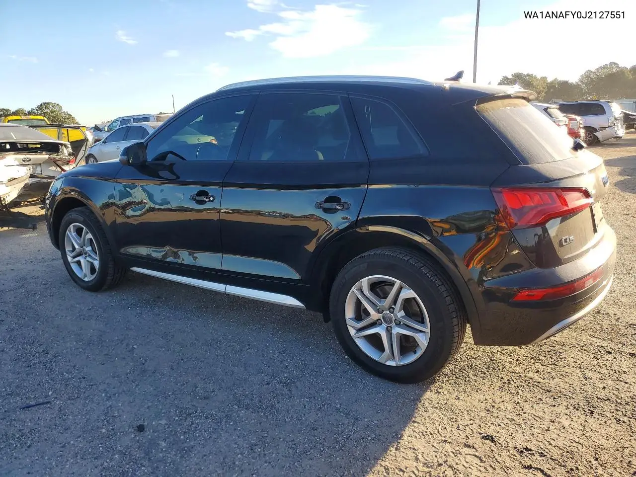 2018 AUDI Q5 VIN WA1ANAFY0J2127551 — фото 2