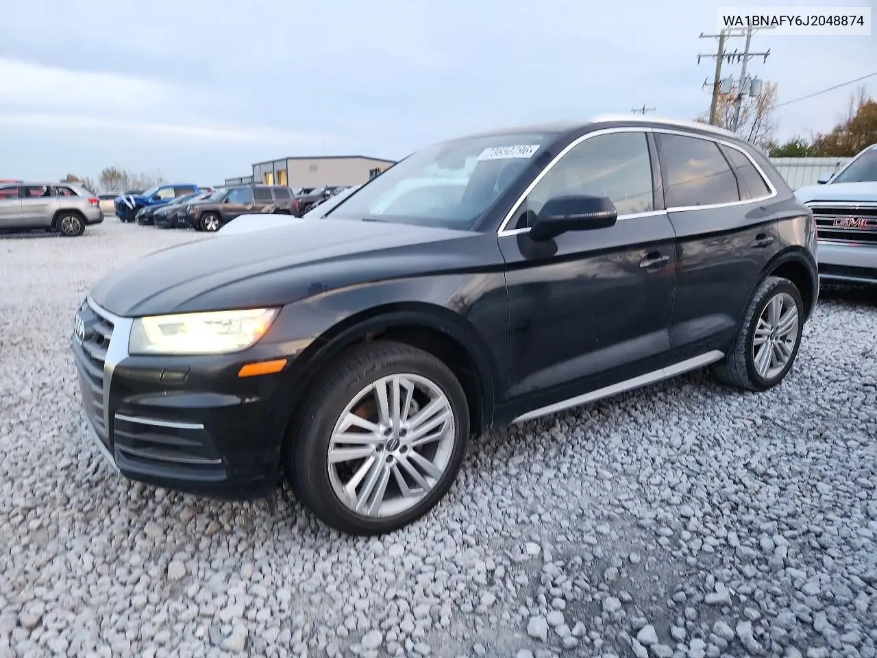 AUDI Q5 2018, VIN WA1BNAFY6J2048874