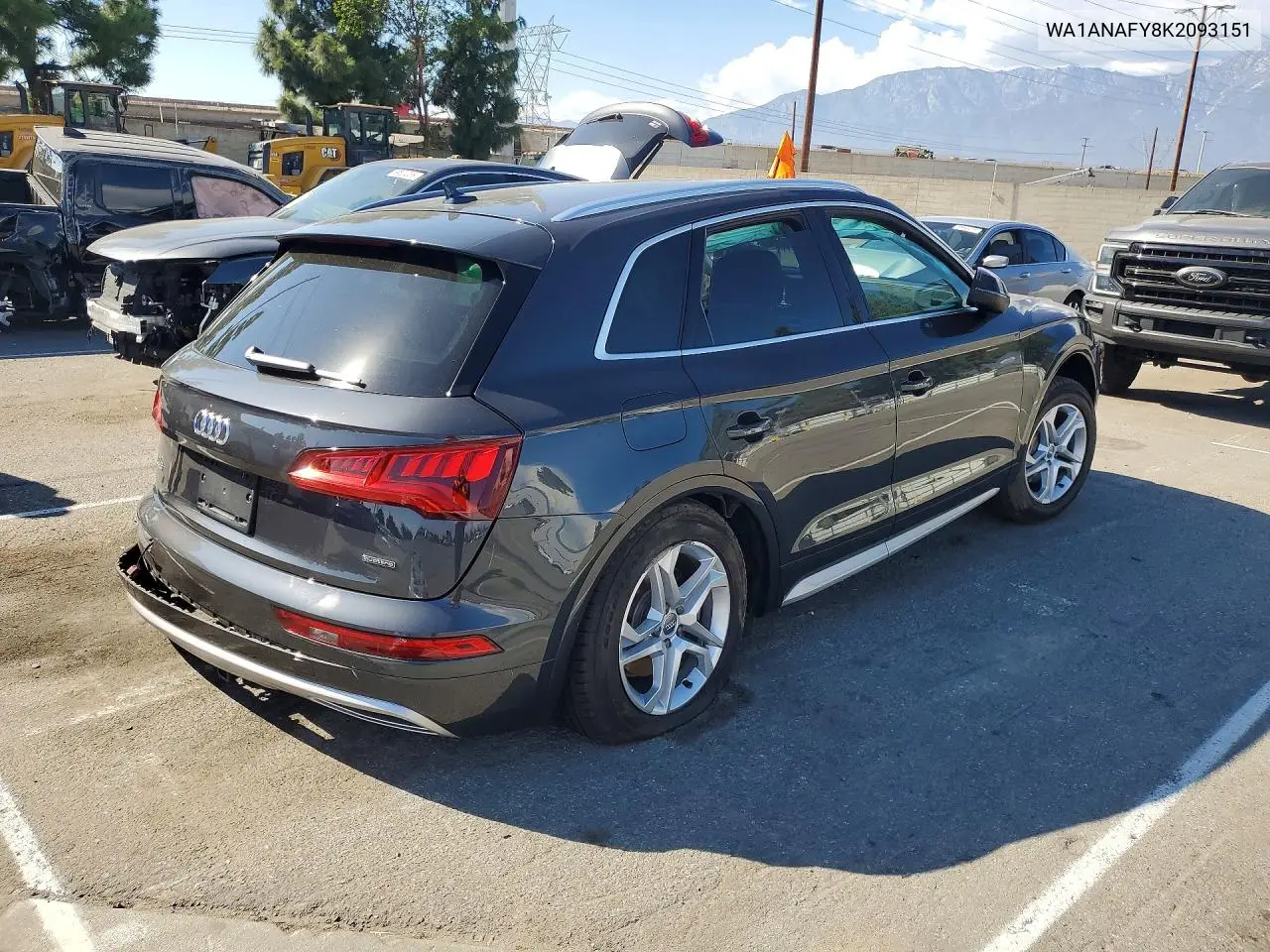 2019 AUDI Q5 VIN WA1ANAFY8K2093151 — фото 3