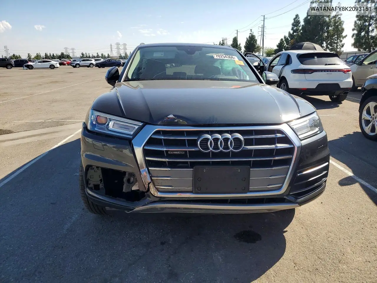 2019 AUDI Q5 VIN WA1ANAFY8K2093151 — фото 5