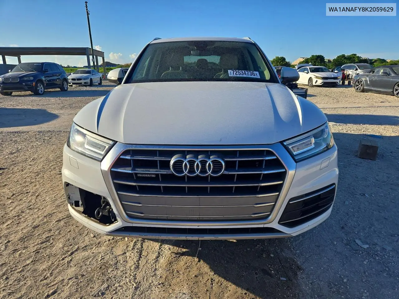 2019 AUDI Q5 VIN WA1ANAFY8K2059629 — фото 5