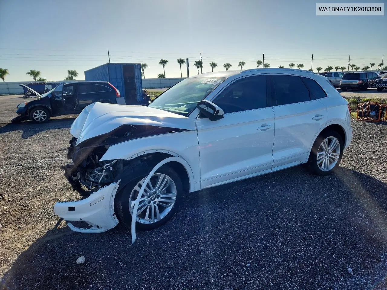 AUDI Q5 2019, VIN WA1BNAFY1K2083808
