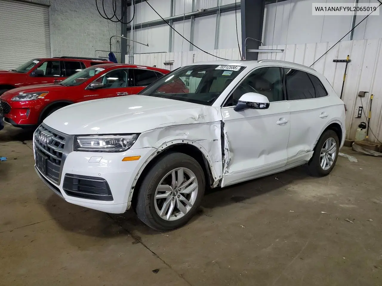 AUDI Q5 2020, VIN WA1ANAFY9L2065019