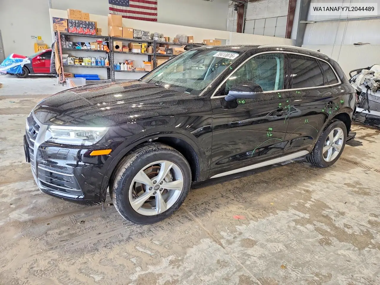 2020 AUDI Q5 VIN WA1ANAFY7L2044489 — фото 3