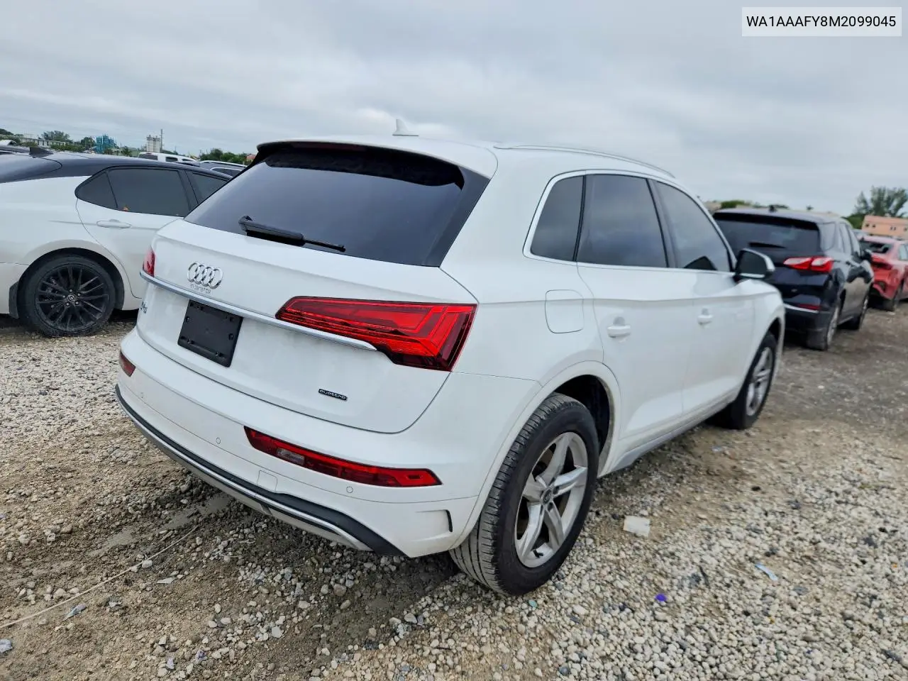 2021 AUDI Q5 VIN WA1AAAFY8M2099045 — фото 5