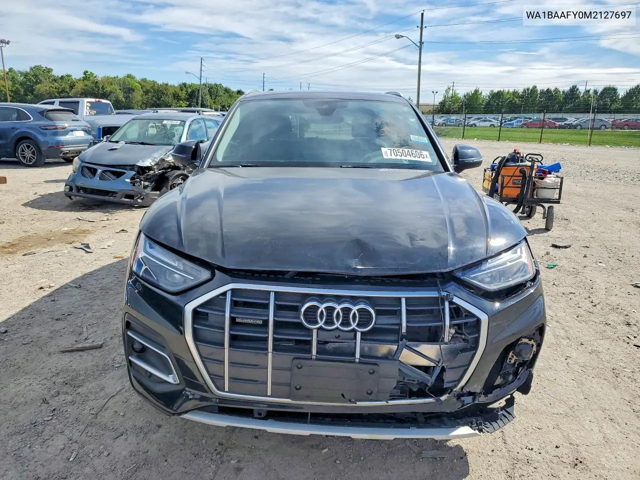 2021 AUDI Q5 VIN WA1BAAFY0M2127697 — фото 5