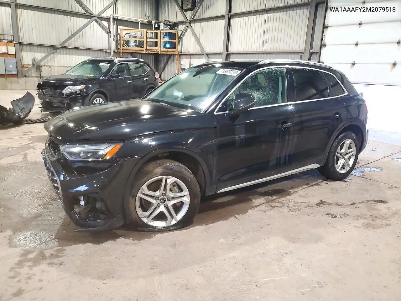 AUDI Q5 2021, VIN WA1AAAFY2M2079518