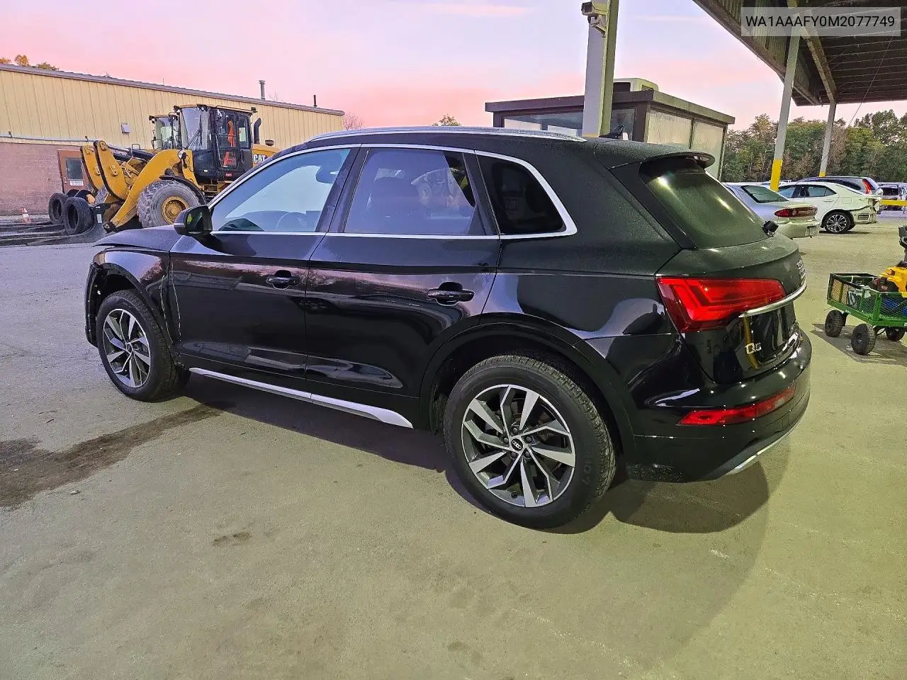 2021 AUDI Q5 VIN WA1AAAFY0M2077749 — фото 2