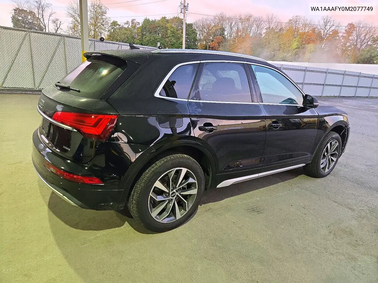 2021 AUDI Q5 VIN WA1AAAFY0M2077749 — фото 3