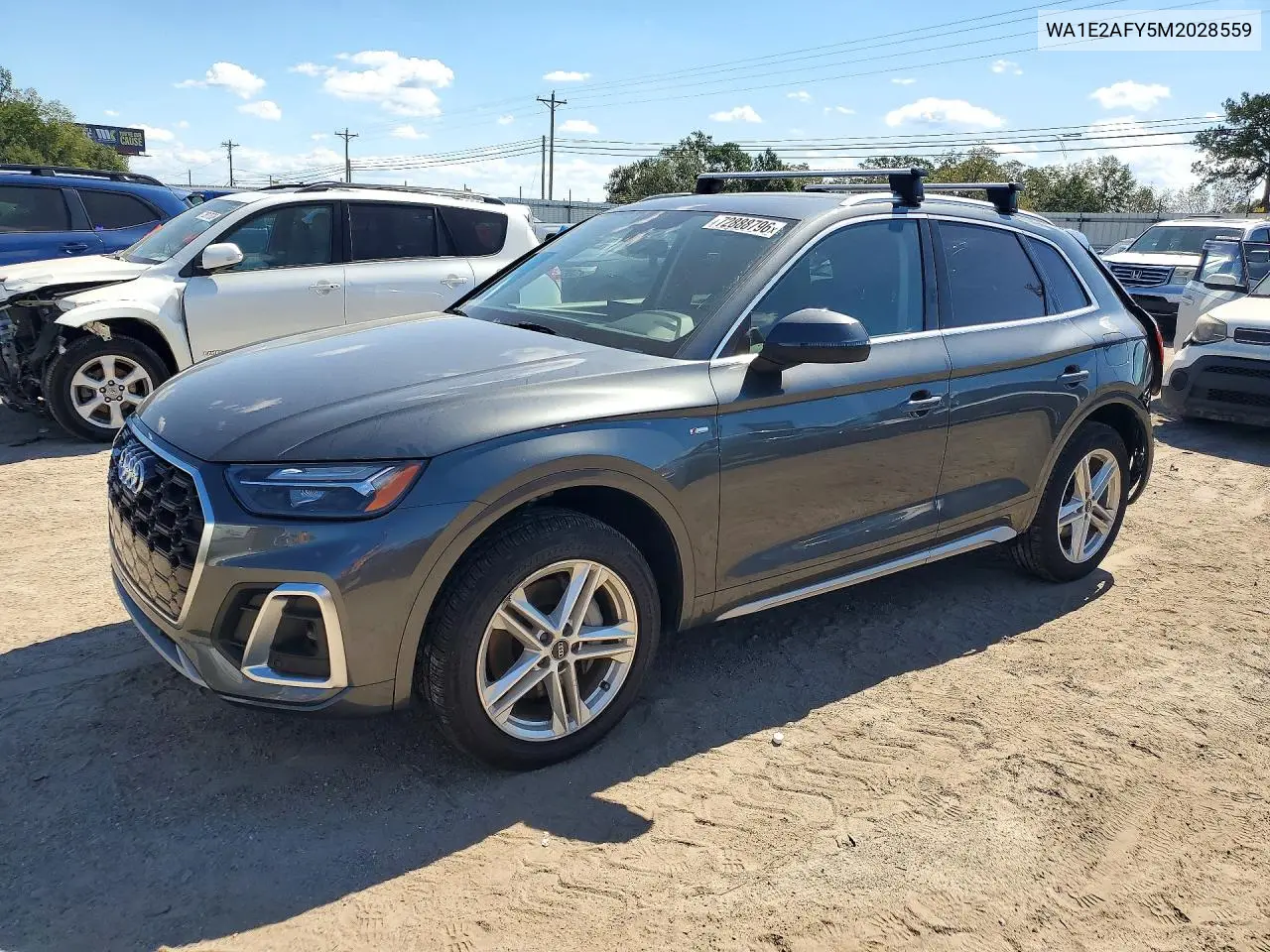 AUDI Q5 2021, VIN WA1E2AFY5M2028559