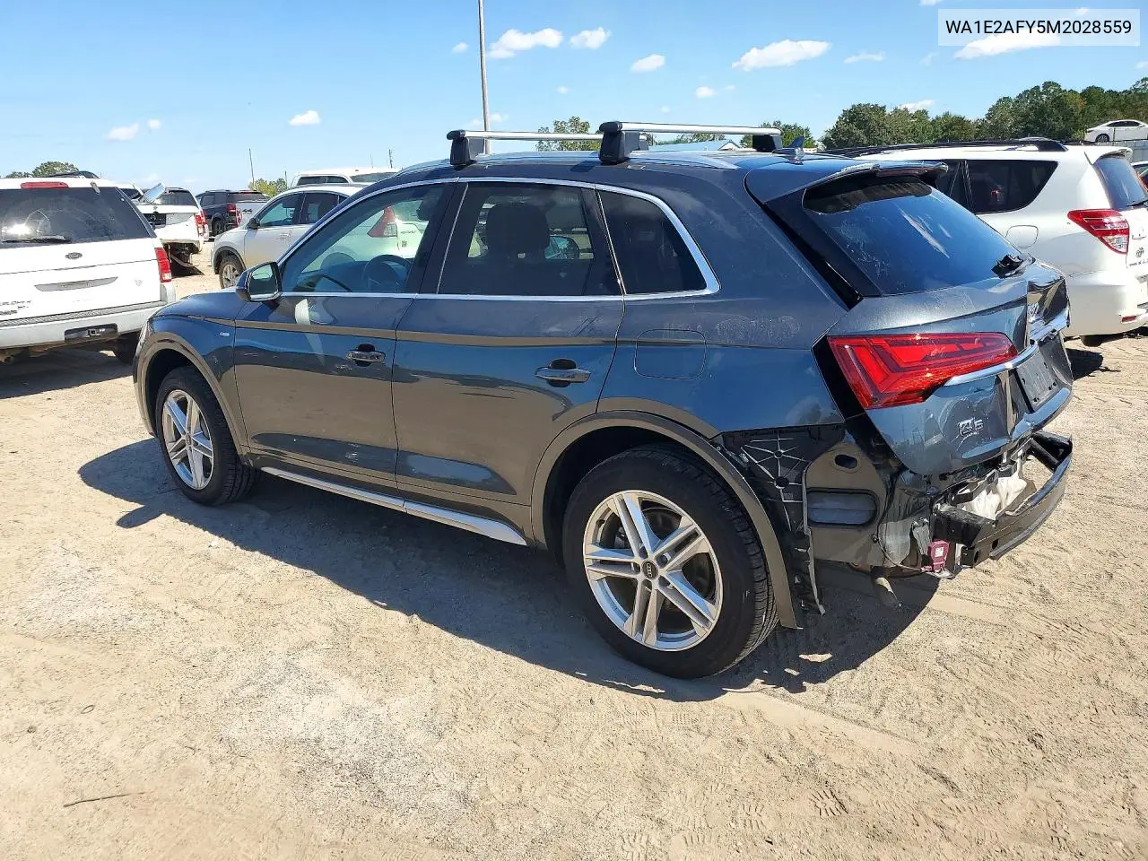 2021 AUDI Q5 VIN WA1E2AFY5M2028559 — фото 2