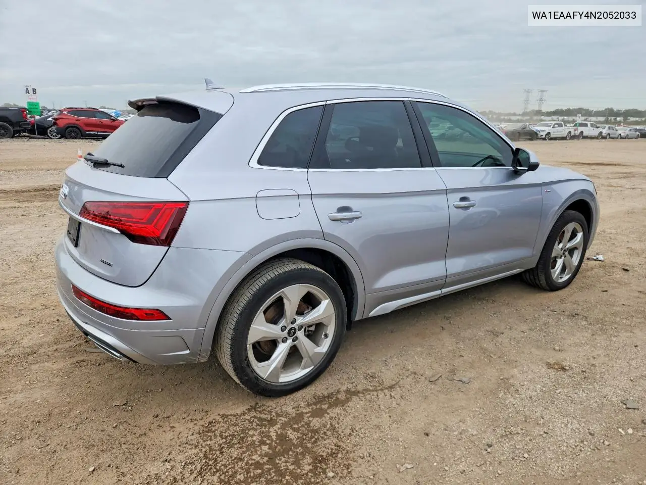 2022 AUDI Q5 VIN WA1EAAFY4N2052033 — фото 3