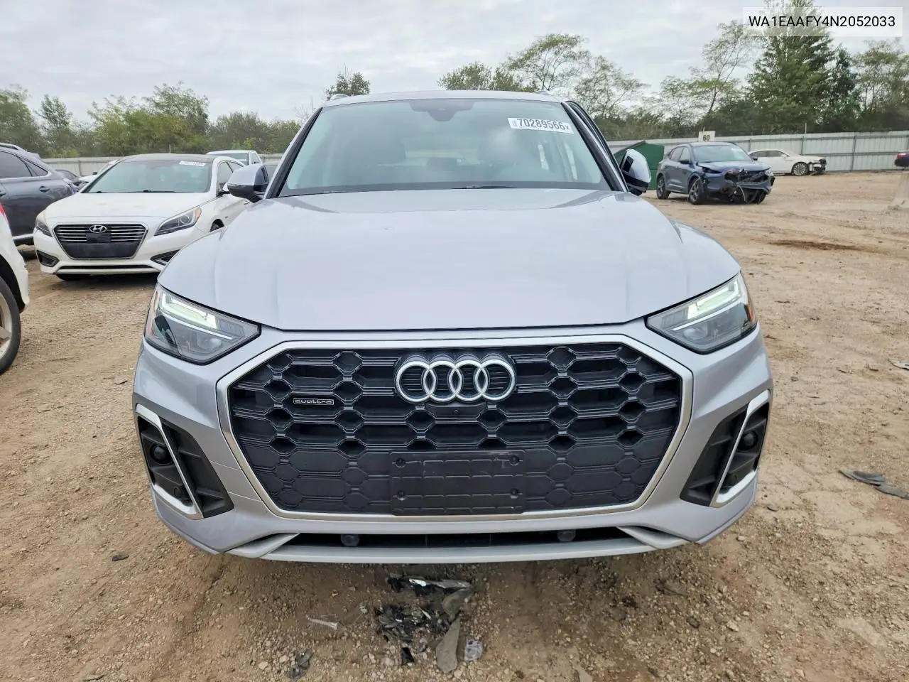 2022 AUDI Q5 VIN WA1EAAFY4N2052033 — фото 5