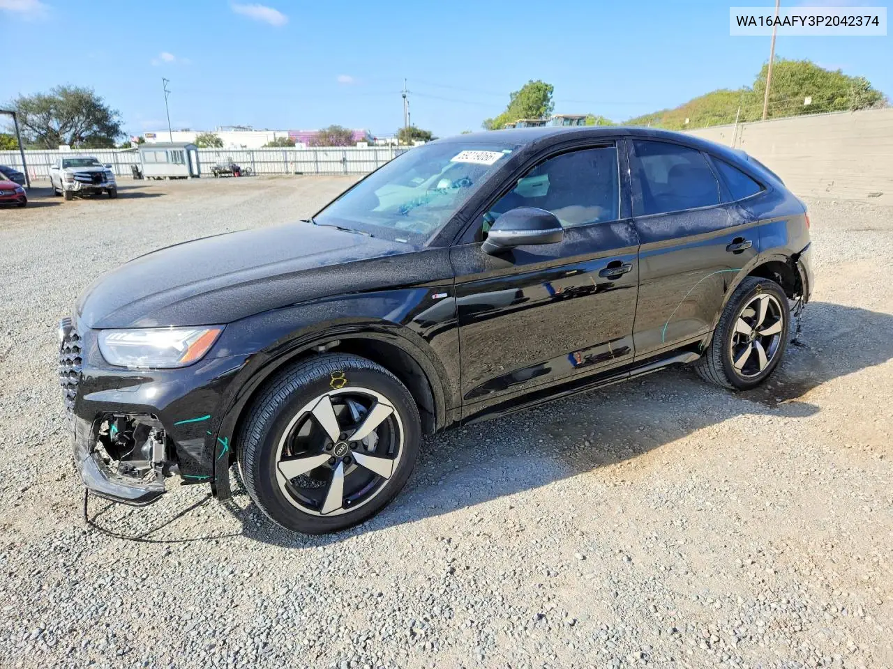 AUDI Q5 2023, VIN WA16AAFY3P2042374