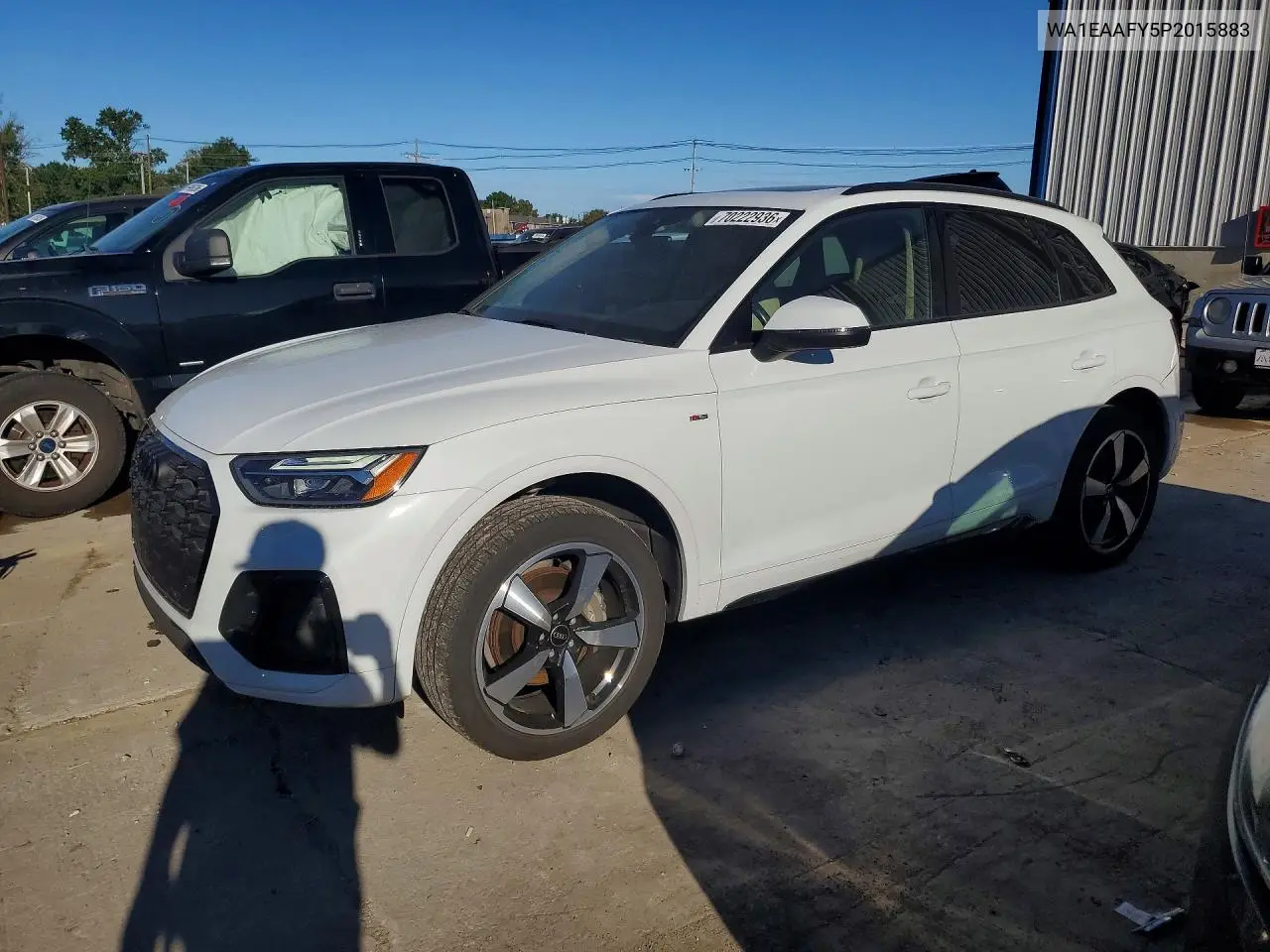 AUDI Q5 2023, VIN WA1EAAFY5P2015883