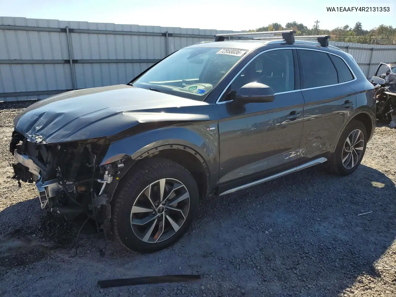 AUDI Q5 2024, VIN WA1EAAFY4R2131353