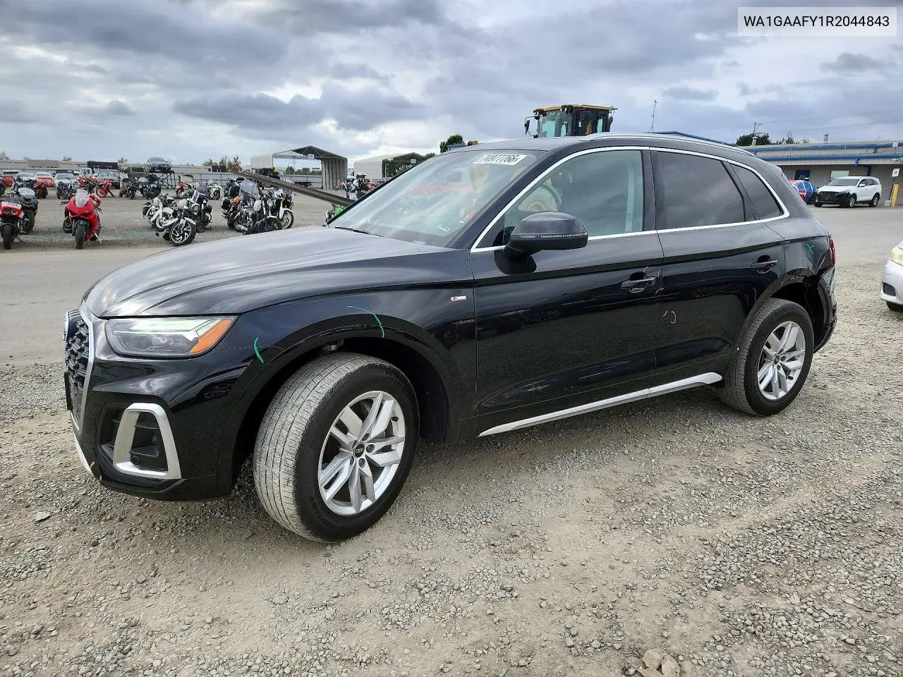 AUDI Q5 2024, VIN WA1GAAFY1R2044843