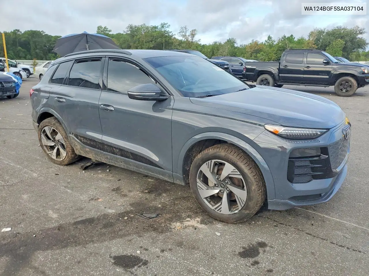 2025 AUDI Q6 E-TRON VIN WA124BGF5SA037104 — фото 4