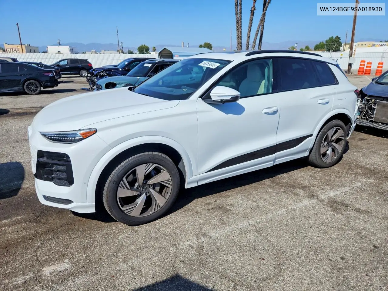 AUDI Q6 E-TRON 2025, VIN WA124BGF9SA018930