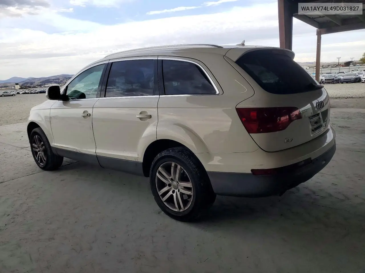 2009 AUDI Q7 VIN WA1AY74L49D031827 — фото 2