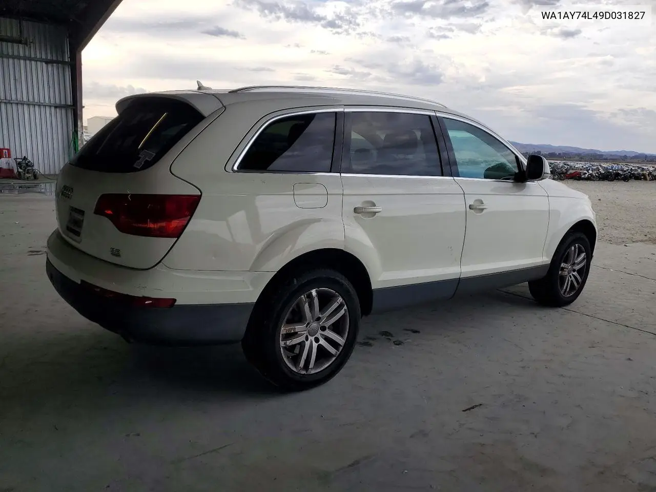 2009 AUDI Q7 VIN WA1AY74L49D031827 — фото 3