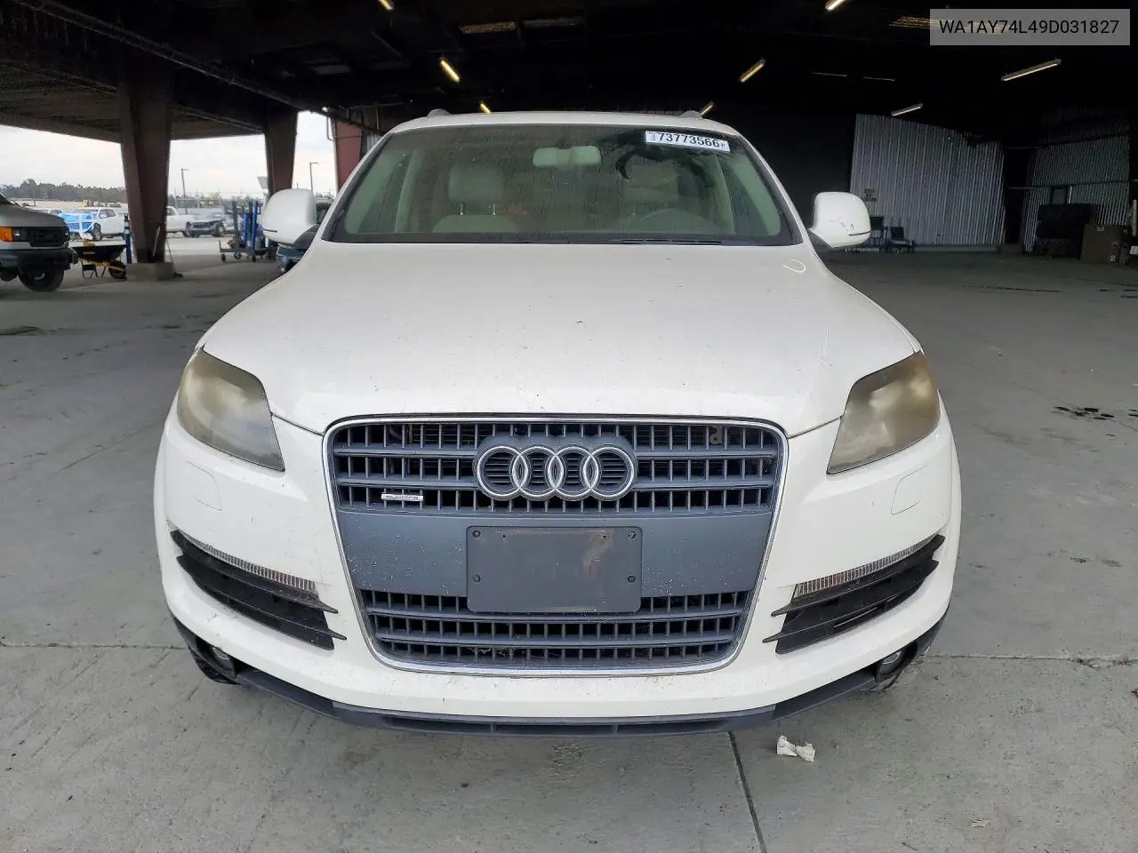 2009 AUDI Q7 VIN WA1AY74L49D031827 — фото 5