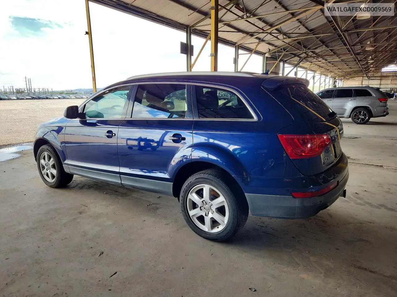 2012 AUDI Q7 VIN WA1LGAFEXCD009569 — фото 2