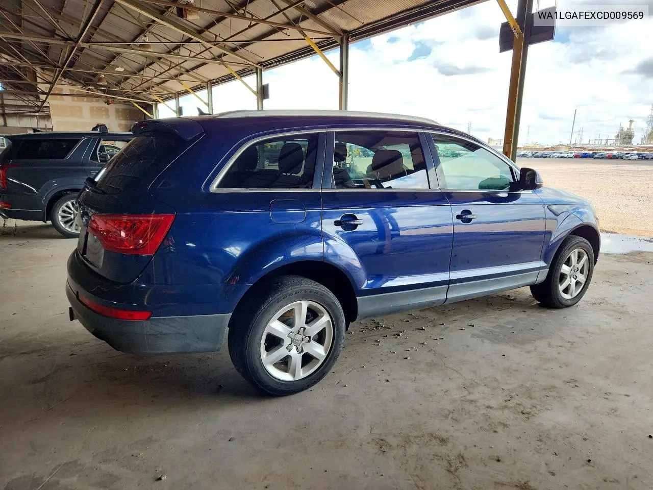2012 AUDI Q7 VIN WA1LGAFEXCD009569 — фото 3