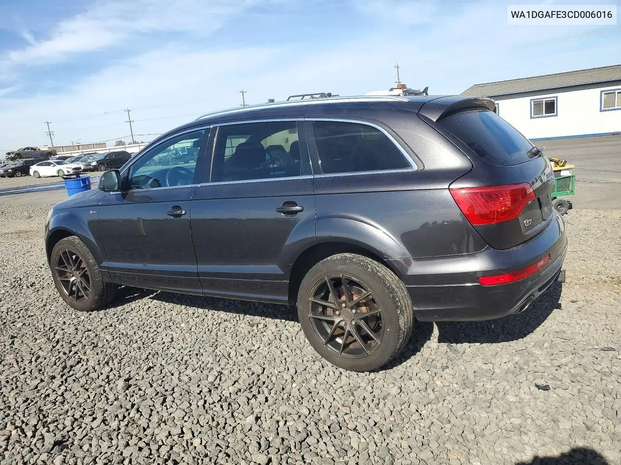 2012 AUDI Q7 VIN WA1DGAFE3CD006016 — фото 2