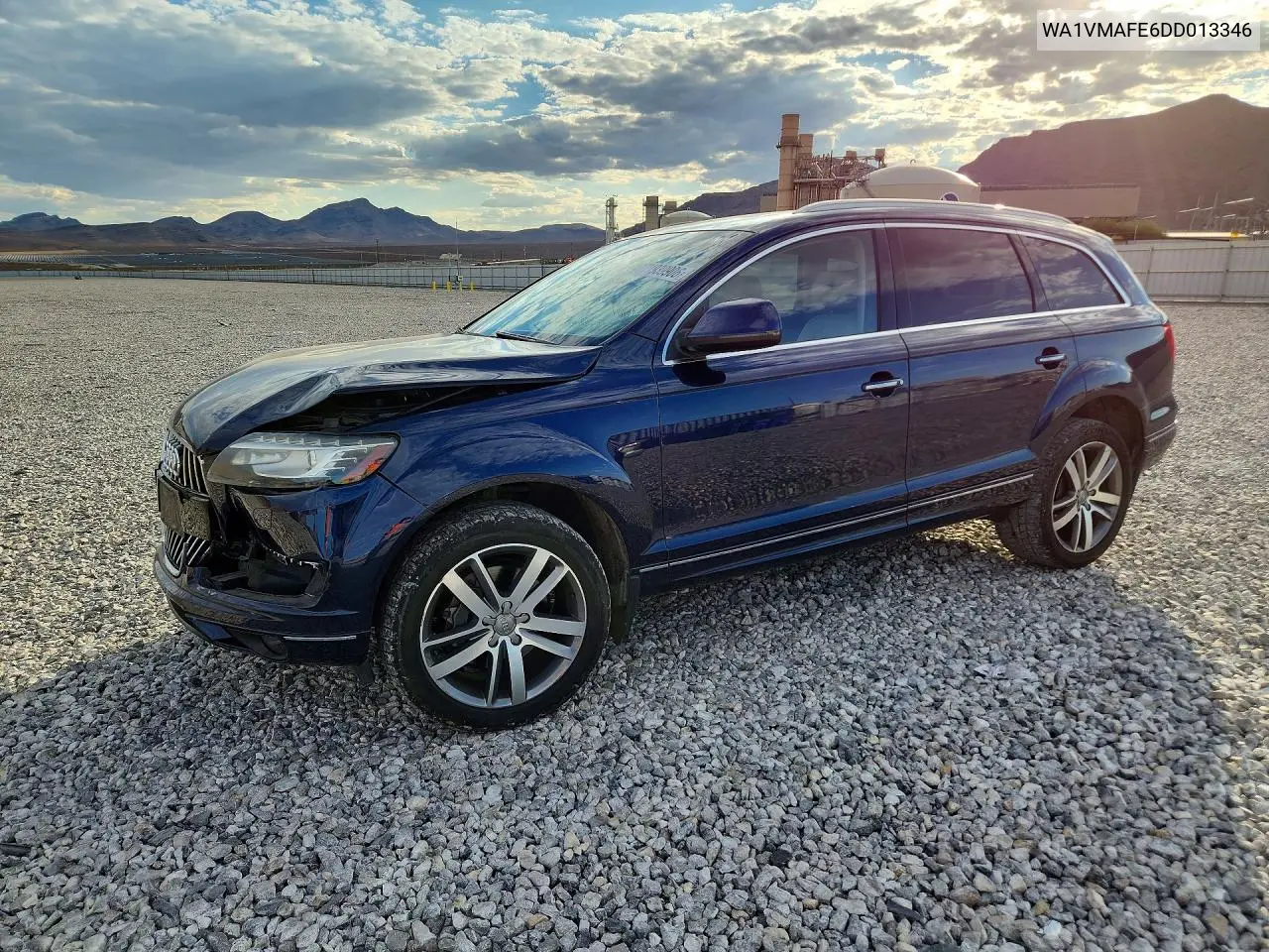 AUDI Q7 2013, VIN WA1VMAFE6DD013346