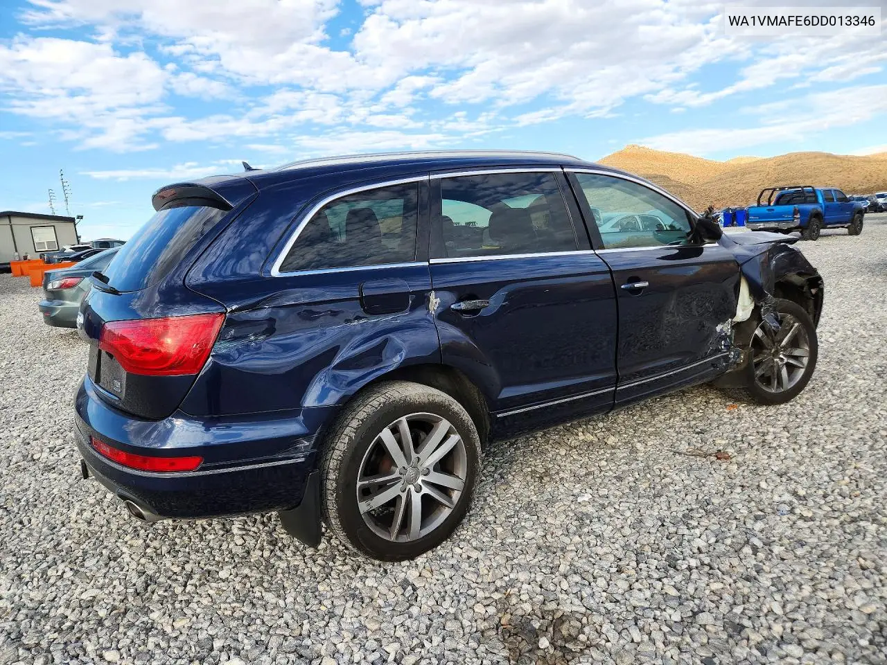 2013 AUDI Q7 VIN WA1VMAFE6DD013346 — фото 3