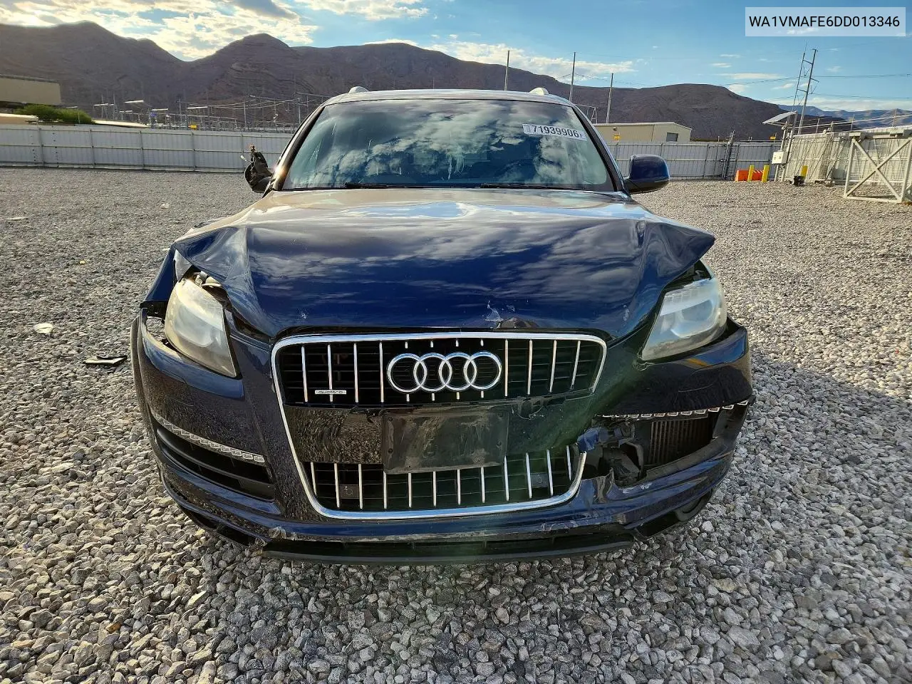 2013 AUDI Q7 VIN WA1VMAFE6DD013346 — фото 5