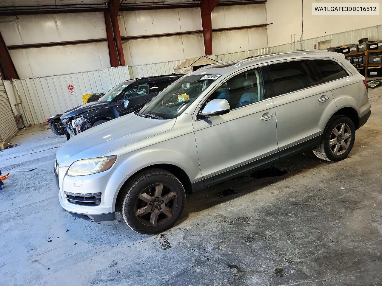 AUDI Q7 2013, VIN WA1LGAFE3DD016512