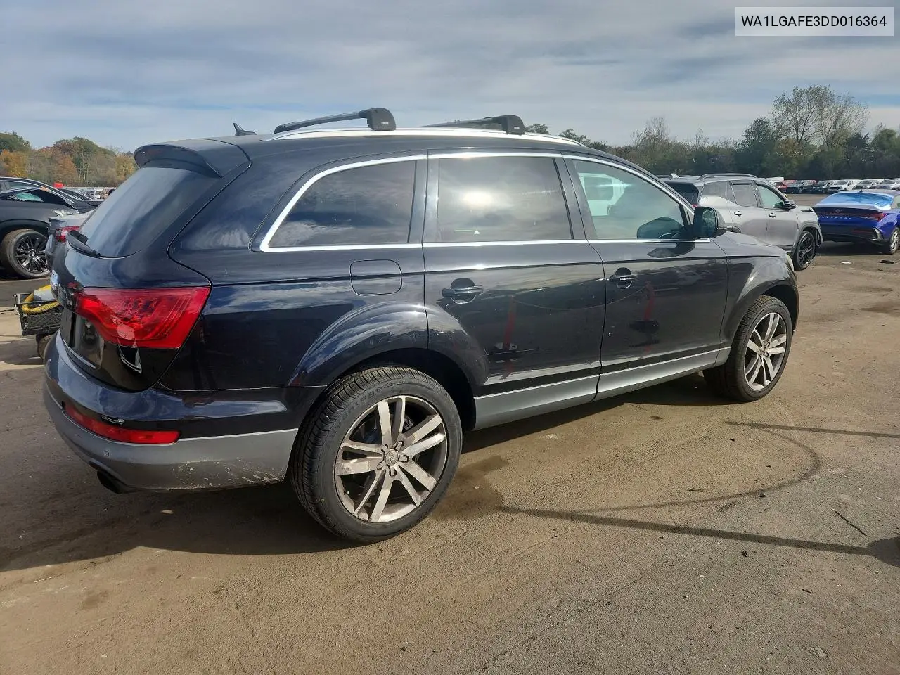 2013 AUDI Q7 VIN WA1LGAFE3DD016364 — фото 3
