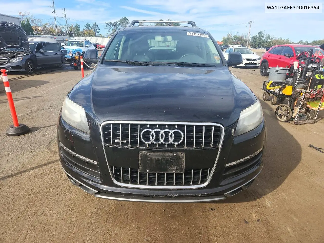 2013 AUDI Q7 VIN WA1LGAFE3DD016364 — фото 5