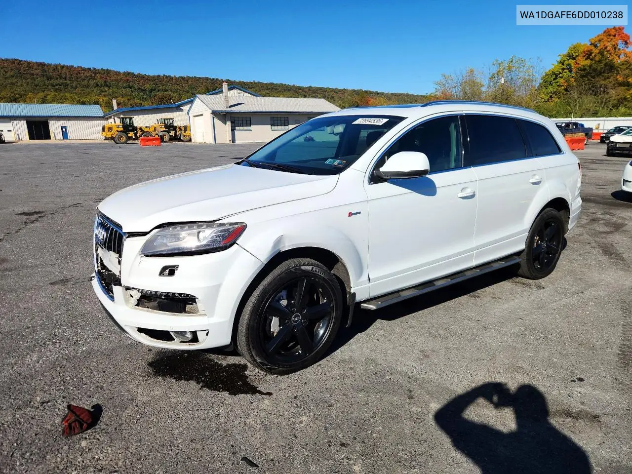 AUDI Q7 2013, VIN WA1DGAFE6DD010238