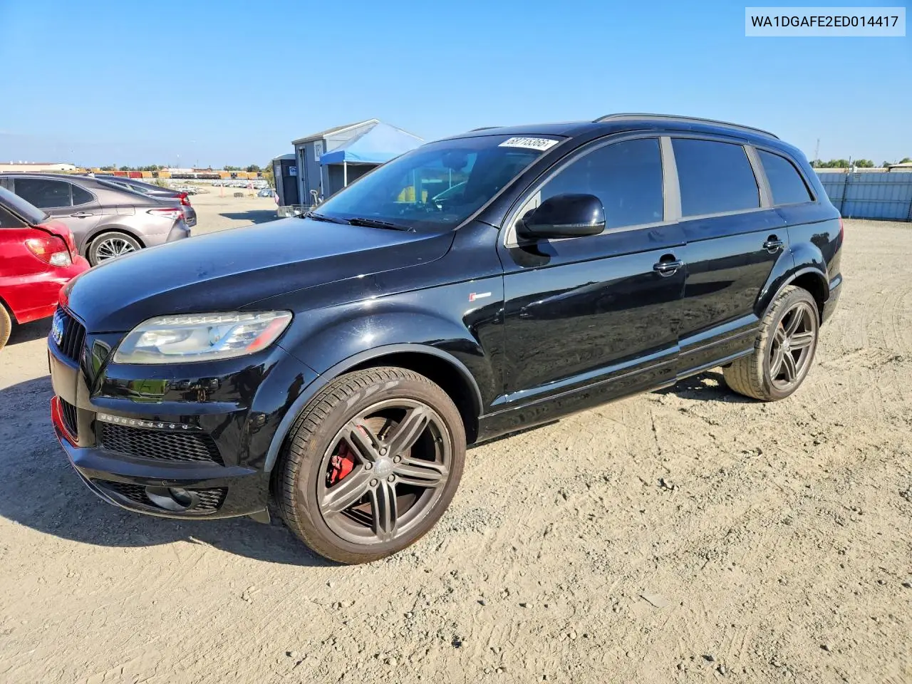 AUDI Q7 2014, VIN WA1DGAFE2ED014417