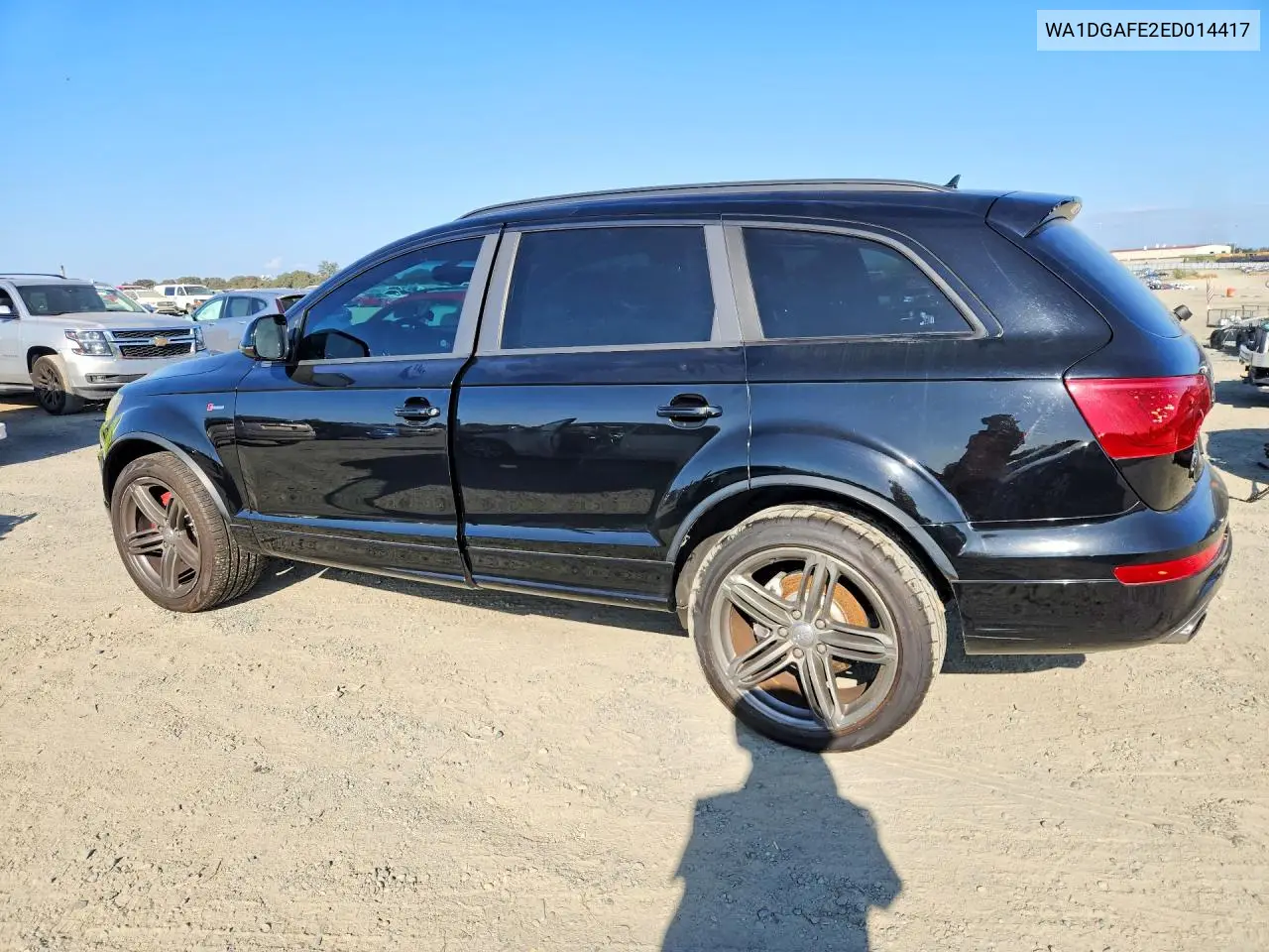 2014 AUDI Q7 VIN WA1DGAFE2ED014417 — фото 2