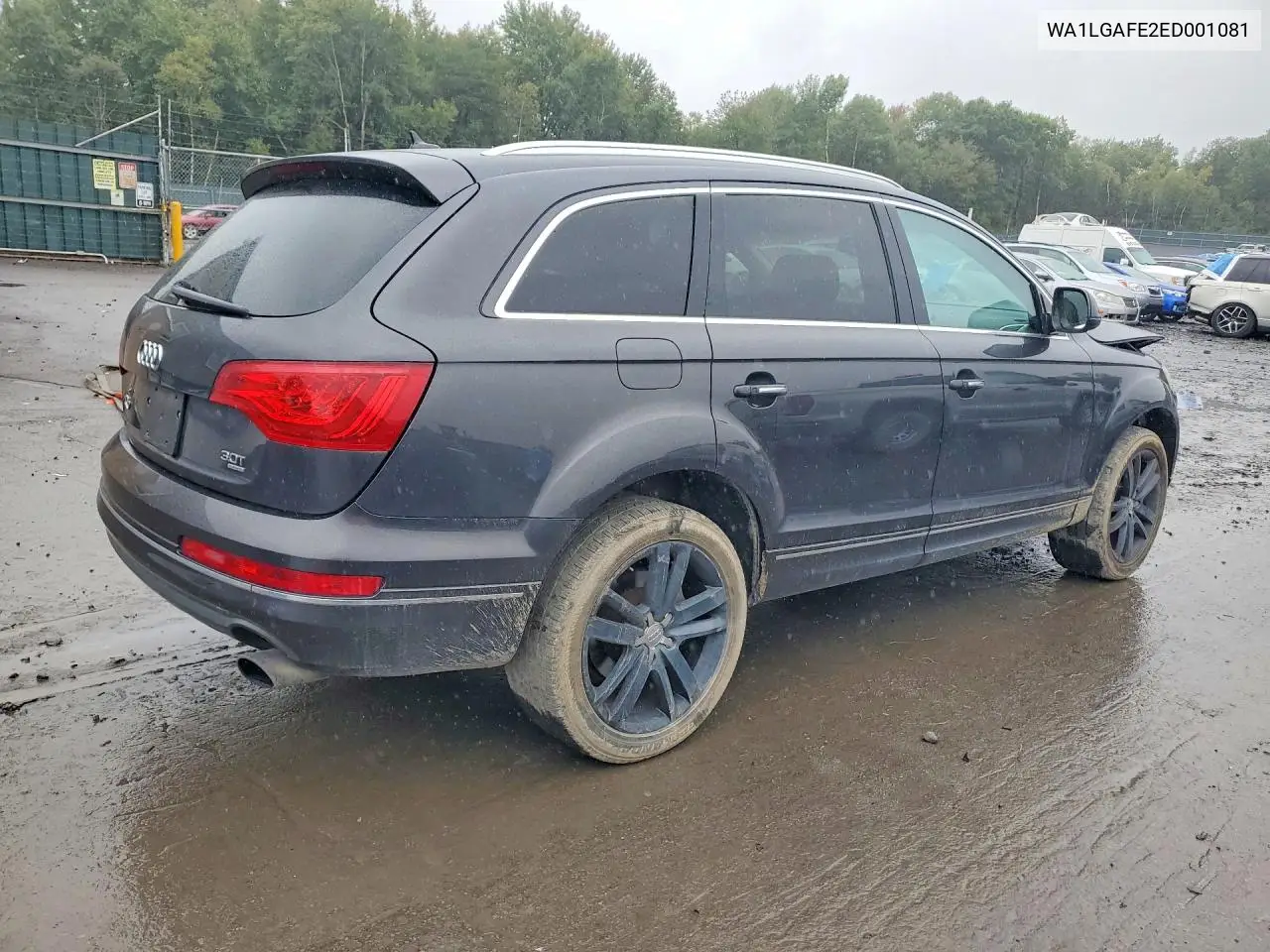 2014 AUDI Q7 VIN WA1LGAFE2ED001081 — фото 3