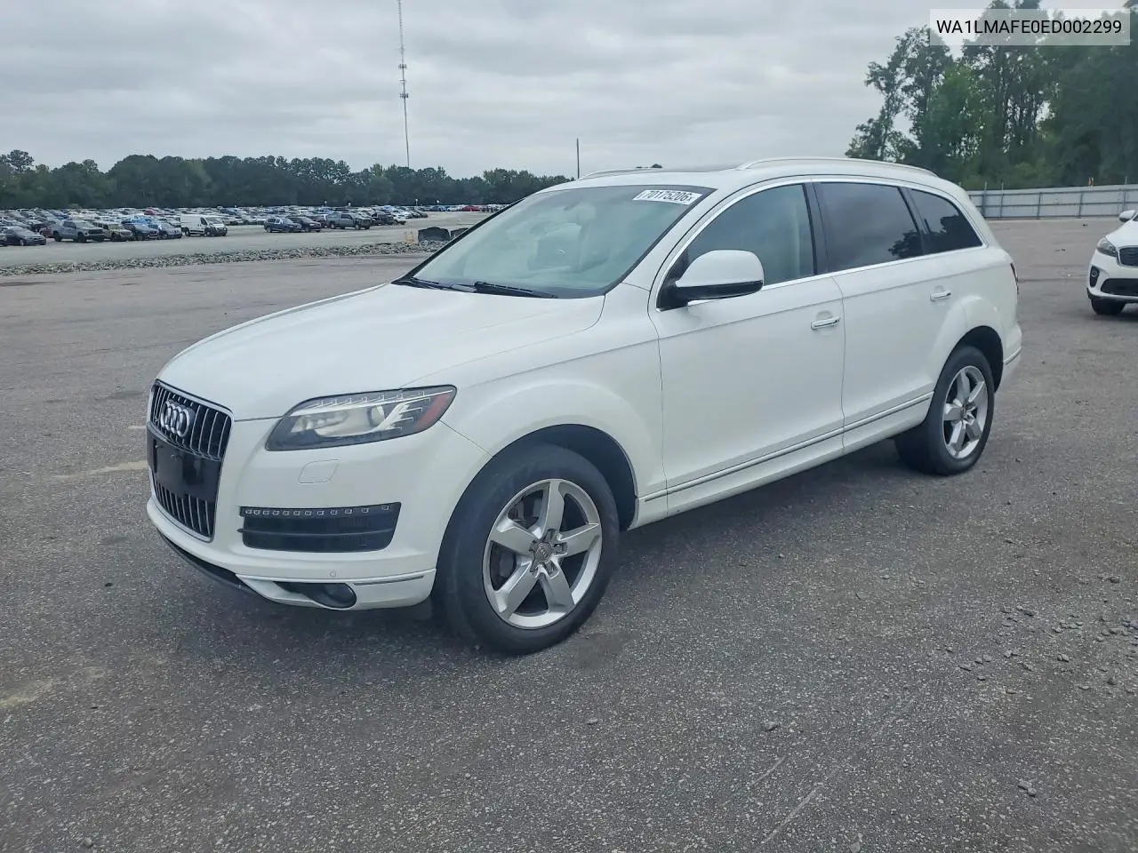 AUDI Q7 2014, VIN WA1LMAFE0ED002299