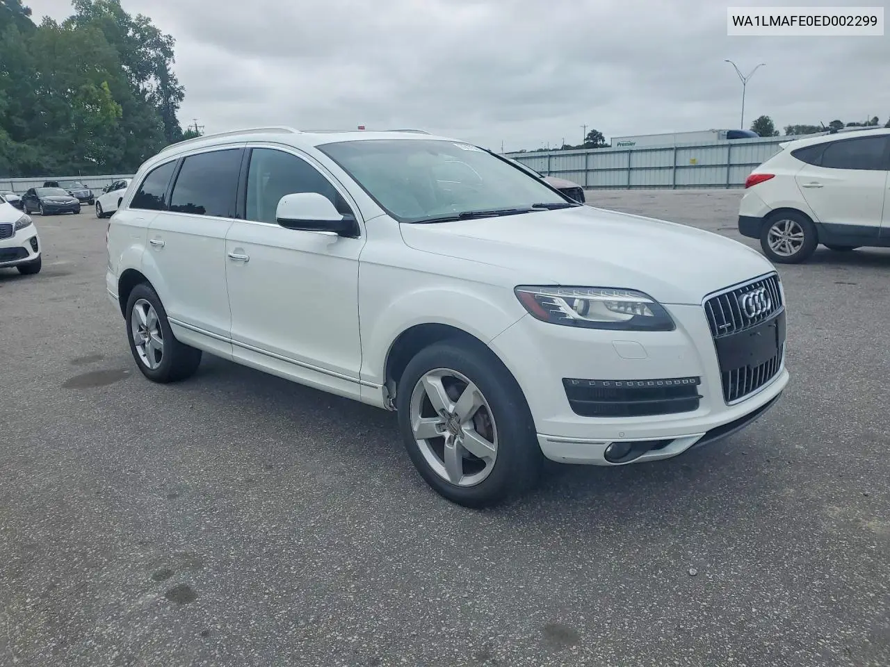 2014 AUDI Q7 VIN WA1LMAFE0ED002299 — фото 4