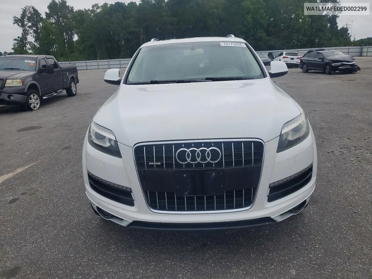 2014 AUDI Q7 VIN WA1LMAFE0ED002299 — фото 5