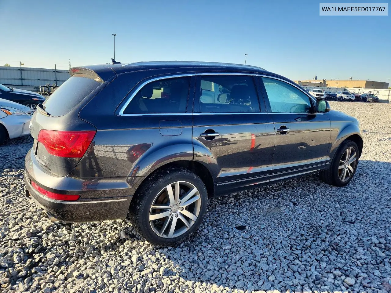 2014 AUDI Q7 VIN WA1LMAFE5ED017767 — фото 3