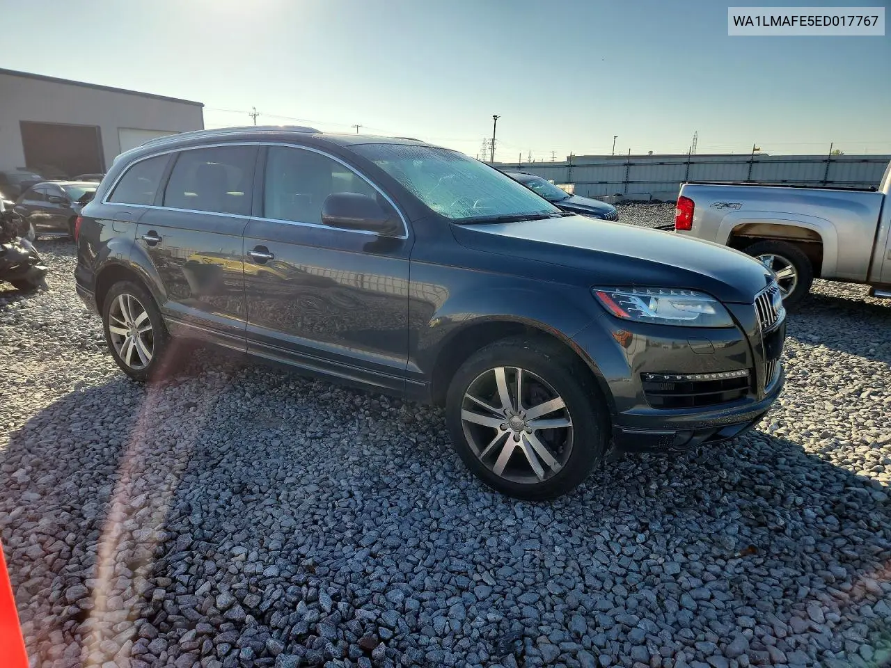 2014 AUDI Q7 VIN WA1LMAFE5ED017767 — фото 4