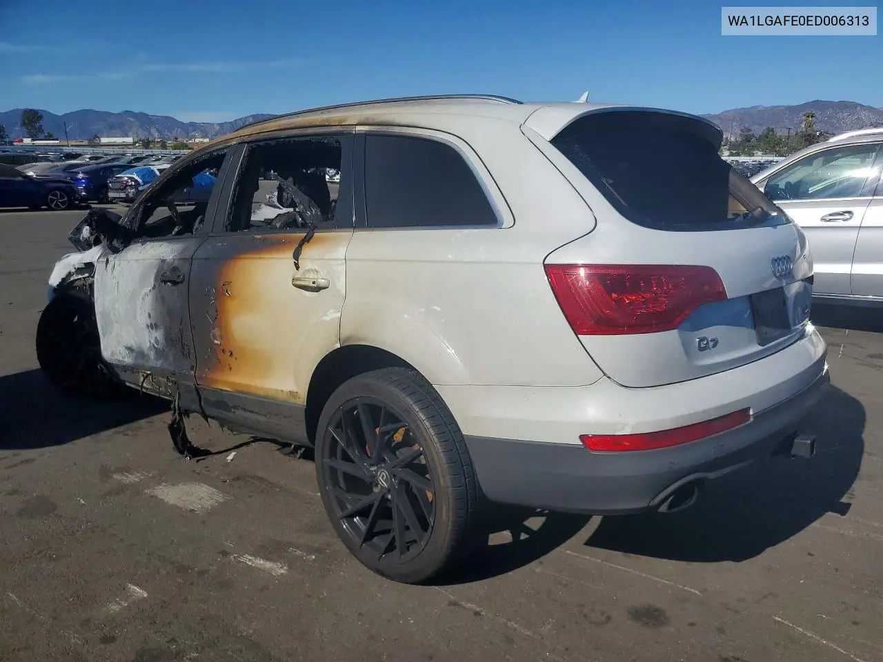 2014 AUDI Q7 VIN WA1LGAFE0ED006313 — фото 2