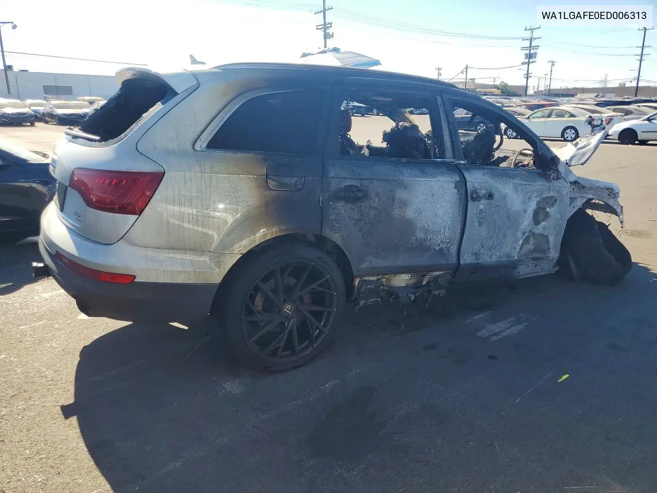 2014 AUDI Q7 VIN WA1LGAFE0ED006313 — фото 3