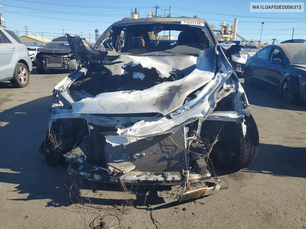 2014 AUDI Q7 VIN WA1LGAFE0ED006313 — фото 5