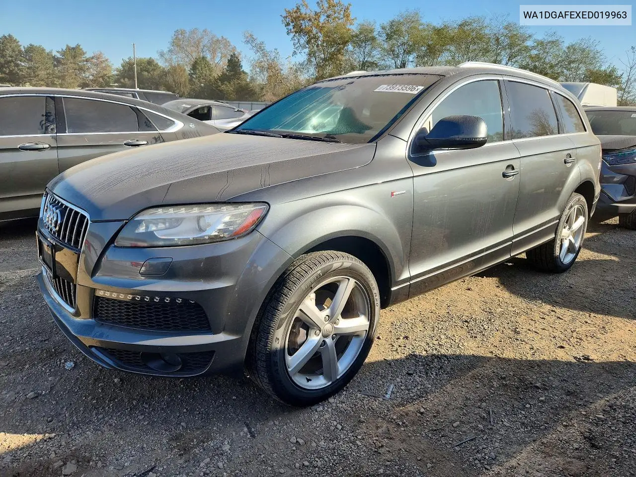 AUDI Q7 2014, VIN WA1DGAFEXED019963