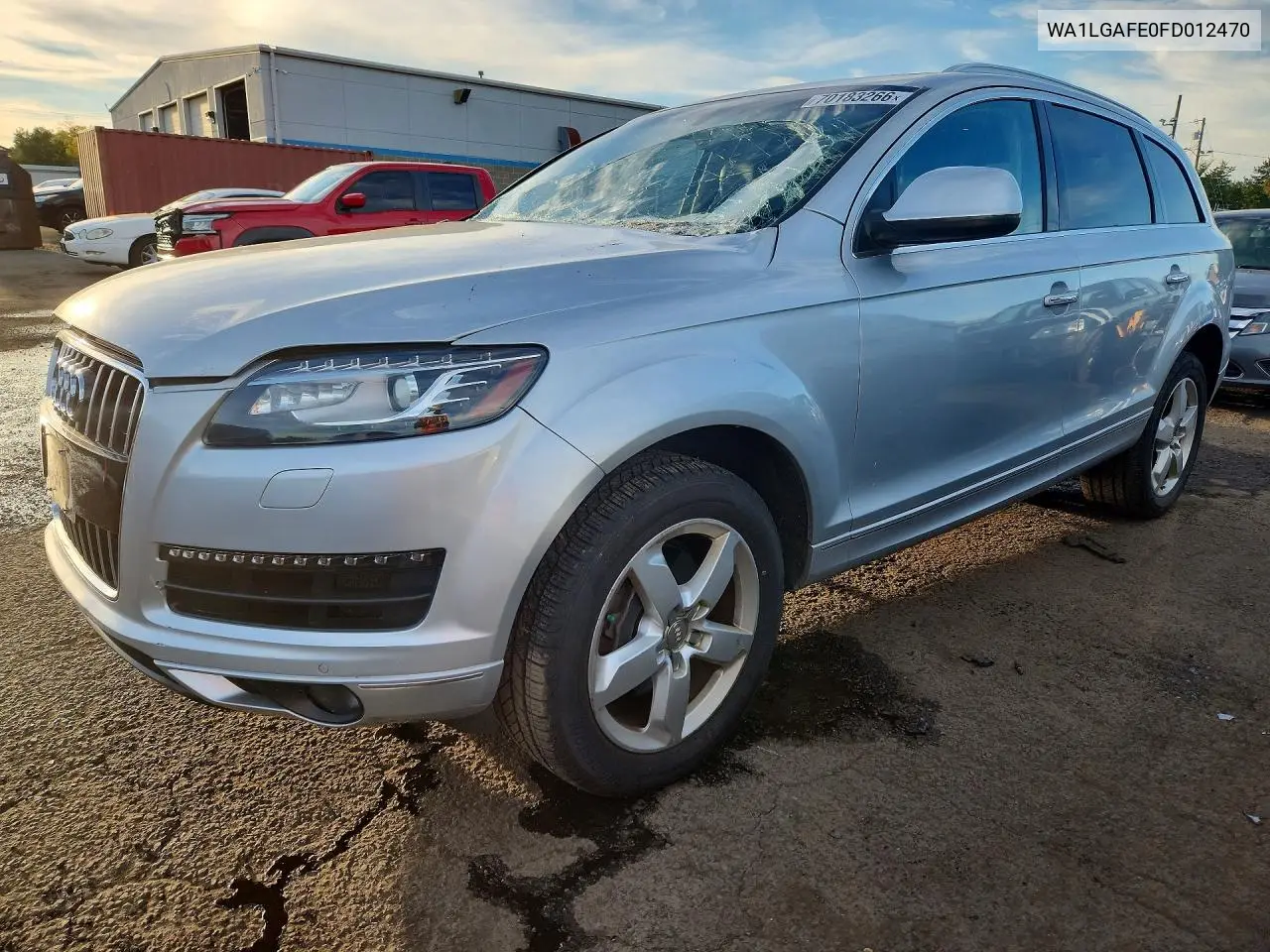 AUDI Q7 2015, VIN WA1LGAFE0FD012470