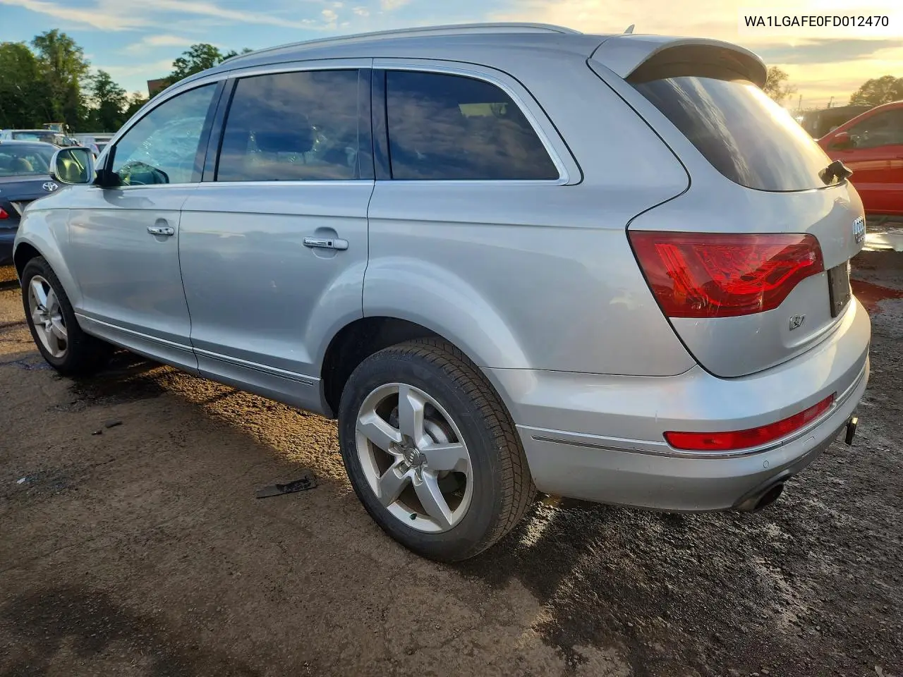 2015 AUDI Q7 VIN WA1LGAFE0FD012470 — фото 2